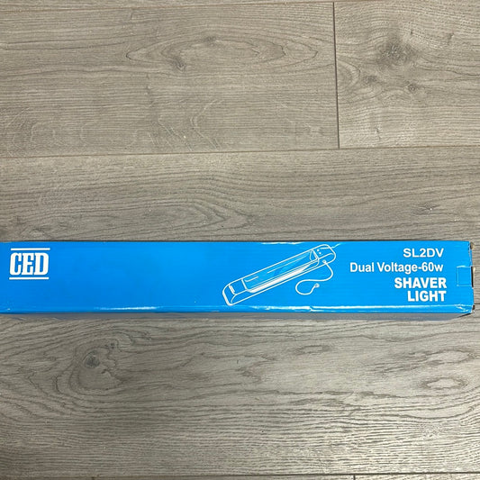 230V 60W LED Shaver Light with Dual Voltage Socket