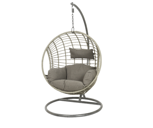SORRENTO HANGING EGG CHAIR WITH BASE
