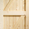 External Pine Framed Ledged & Braced Gate