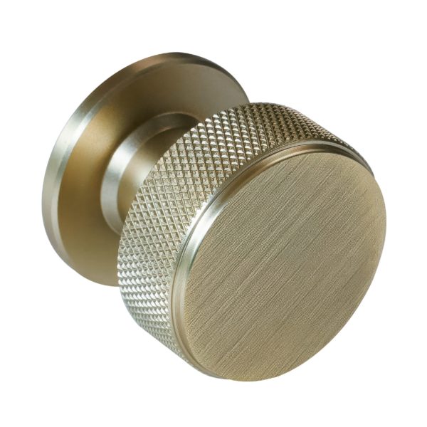 Knurled Cupboard Knob (4 Finishes)