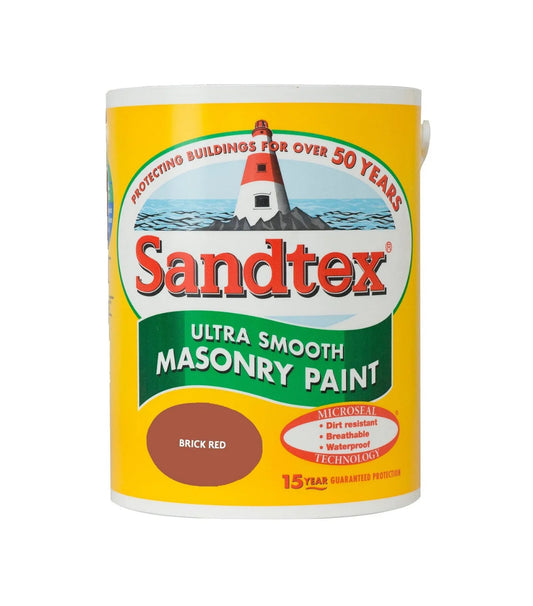 Sandtex Exterior Masonry Paint, 5 Litre