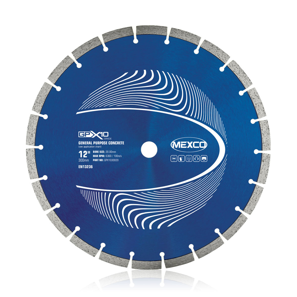 Diamond Concrete Blade 115mm x 22.23mm GPX10