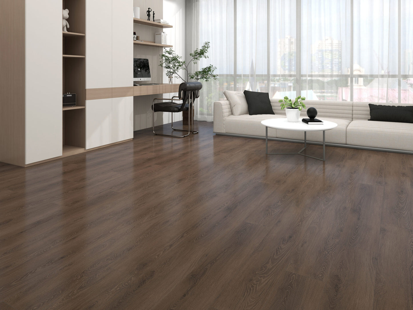 DECO PLANK MAGENTA OAK LAMINATE FLOORING AC5 12mm x 198mm x 1218mm