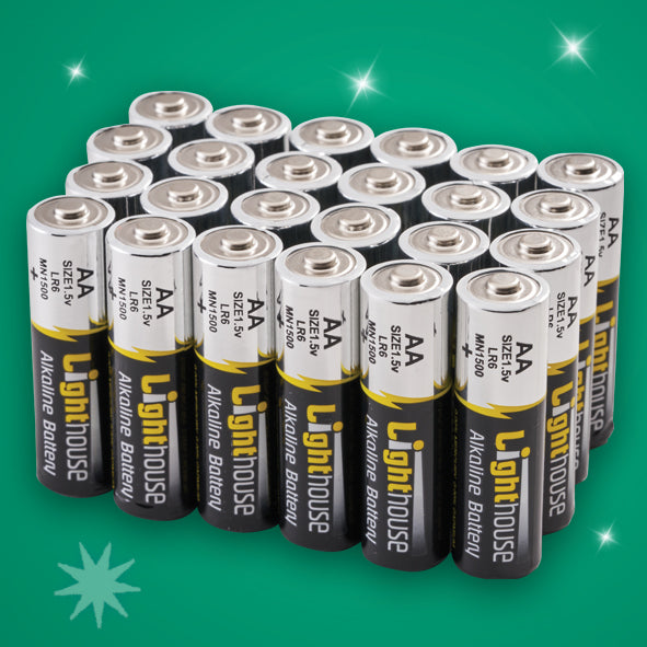 AA Battery Pack 24 Pack