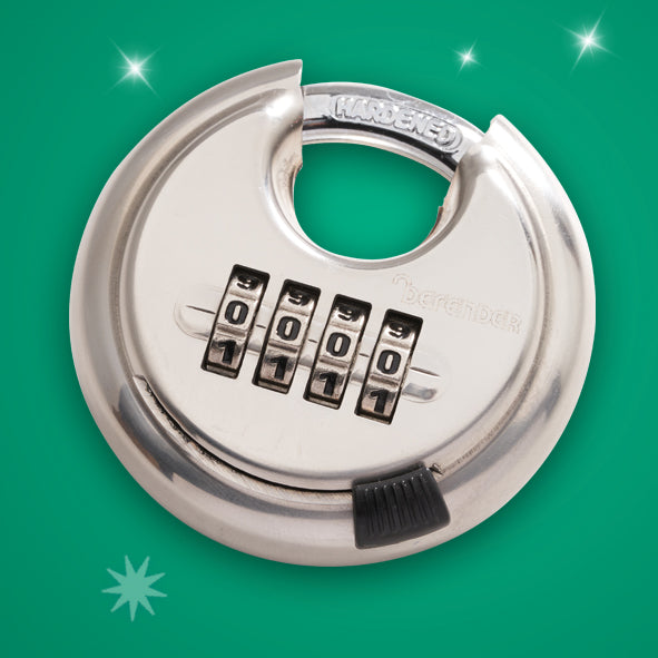70mm Diskus Combination Padlock