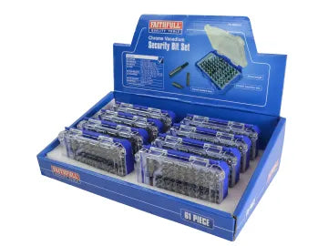 Faithfull 61 Piece Screwdriver Bit Set