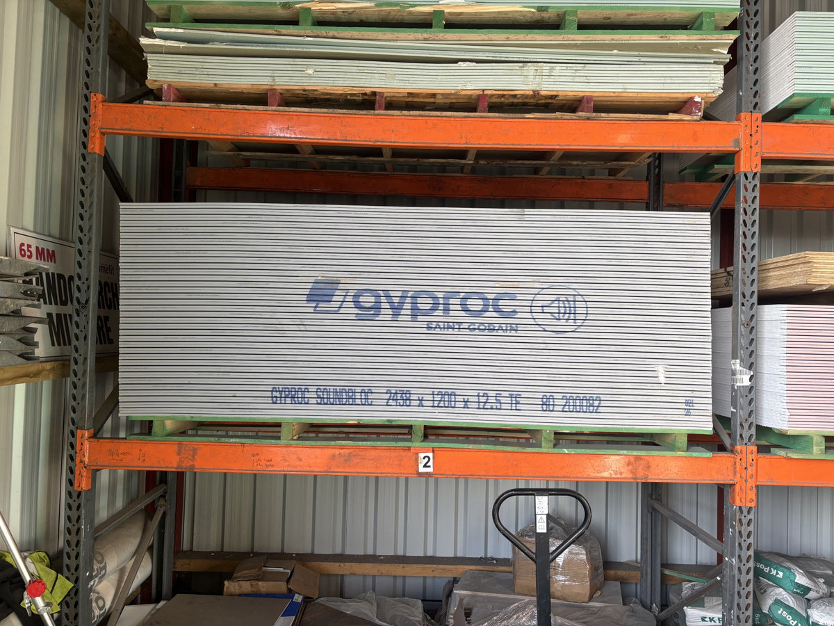 GYPROC SOUNDBLOC 2438X1200X12.5MM TE