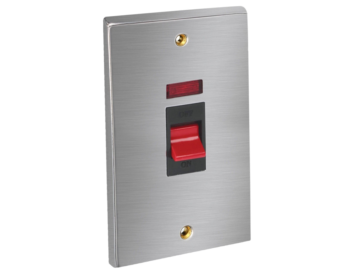 CED Satin Chrome Tall Cooker Switch + Neon