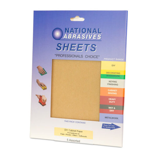 Cabinet Paper 5pk Assorted