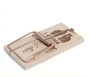 Luna Ultra Power Wooden Rat Trap