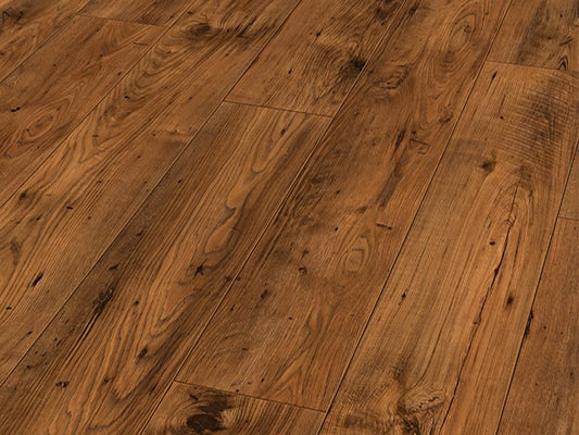 Joblot METRO CHESTNUT PLANK CHESTNUT LAMINATE FLOORING AC5