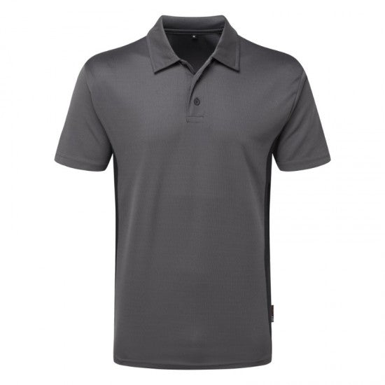 Tuffstuff Elite Polo Shirt Grey/Black Small