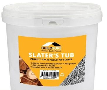 Slaters Pack - (2000 S/S Grade 304 Nails + 1000 Crampions)