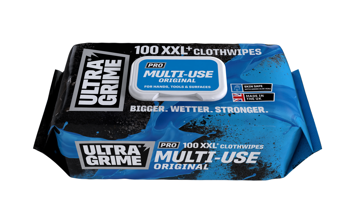 ULTRAGRIME XXL MULTIUSE PRO CLOTH WIPES ORIGINAL PK100