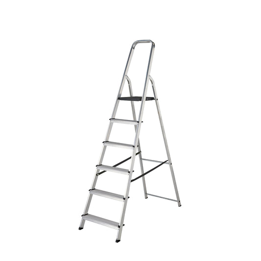 Werner Stepladder 6 Tread High Handrail