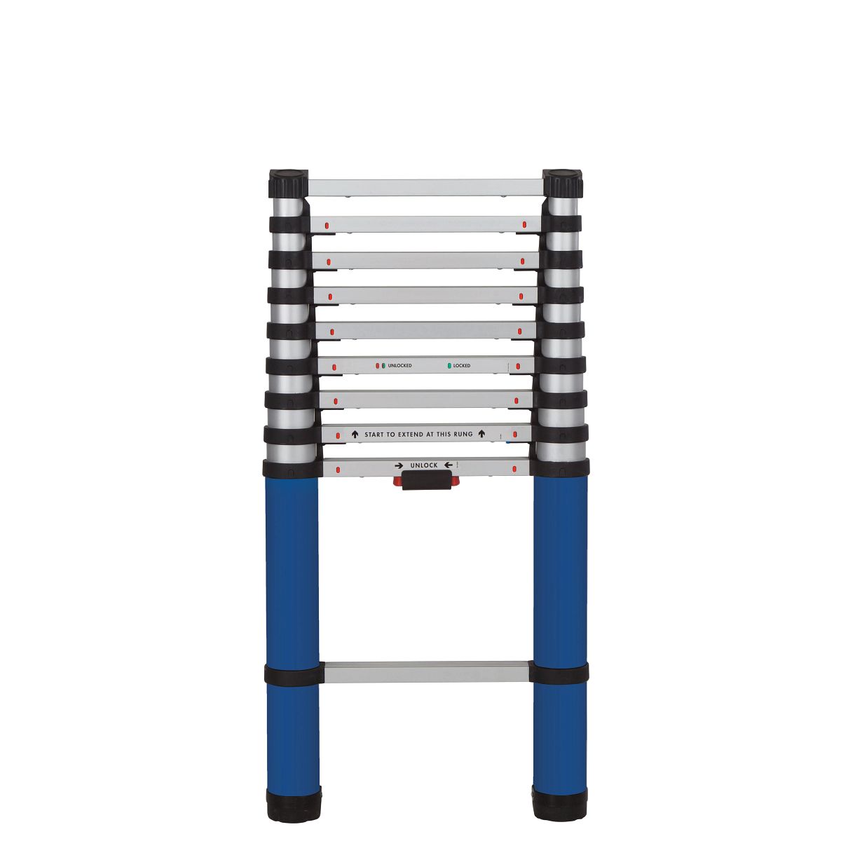 Werner Telescopic Rung Space Extension Ladder 2.9m