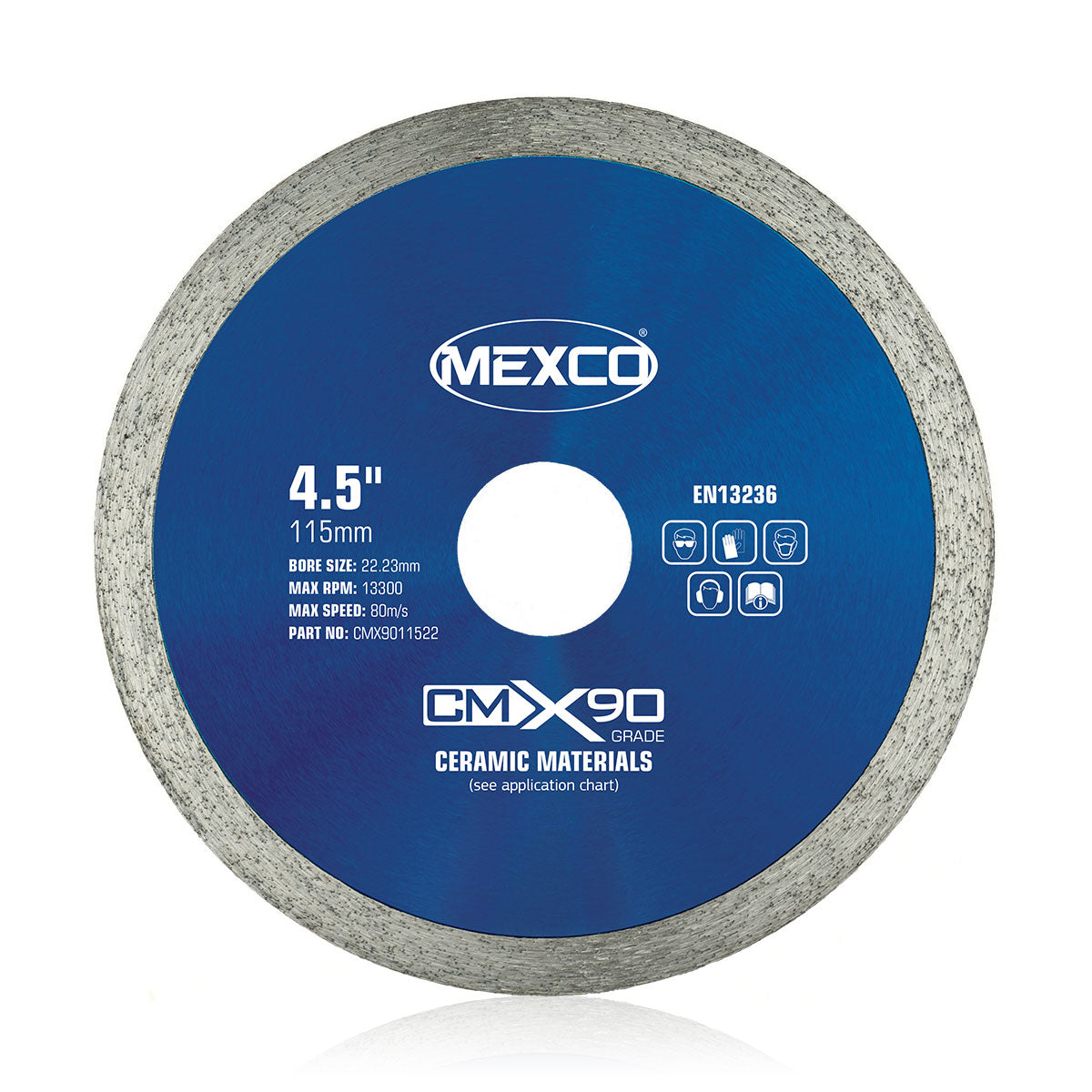 Diamond Ceramic Tile Blade 115mm x 22.23mm