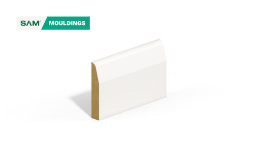 MDF White Primed Bevelled Skirting & Architrave