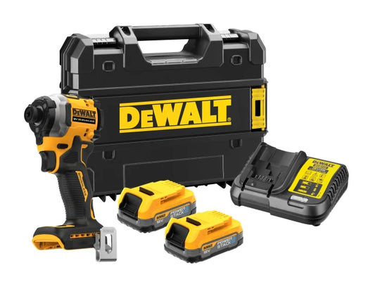 Dewalt DCF850 E2T XR BL Impact Driver 18V 2 x 1.7Ah POWERSTACK™ Li-ion