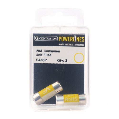 Consumer Unit Fuse, Pack of 2