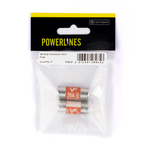 Consumer Unit Fuse, Pack of 2