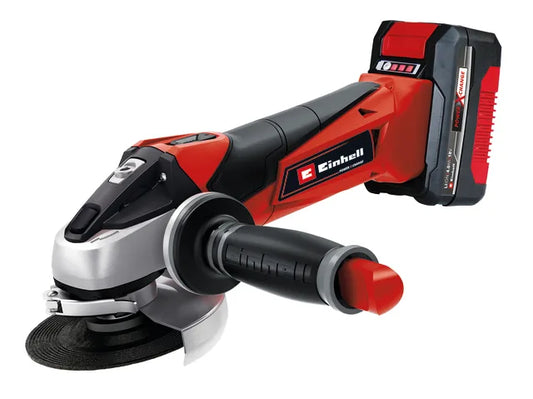 Einhell TE-AG 18/115 Li Power X-Change Angle Grinder 115mm 18V 1 x 4.0Ah Li-ion