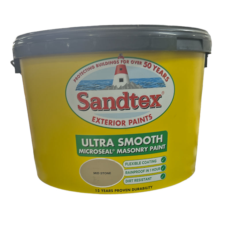 Sandtex Sandtex Exterior Masonry Paint 10L – Homefit