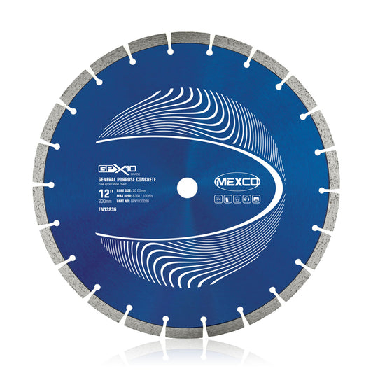 Diamond Concrete Blade 115mm x 22.23mm GPX10