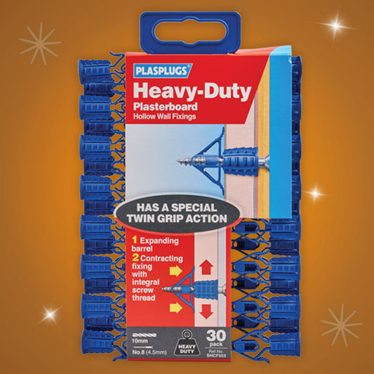 Heavy Duty Plasterboard Fixings (30)