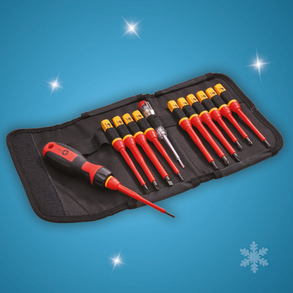 13 Piece Quick Change VDE Screwdriver Set