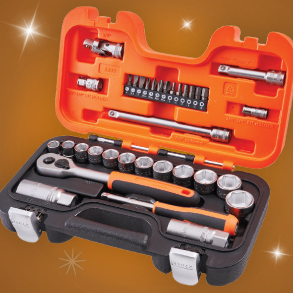 Bahco 3/8" Drive Socket Set