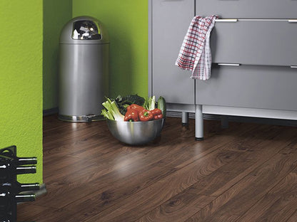 DYNAMIC PLUS PLANK SMOKED OAK LAMINATE FLOORING AC4  8mm x 193mm x 1380mm