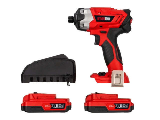 Olympia  X20S™ Impact Driver 20V 2 x 2.0Ah Li-ion