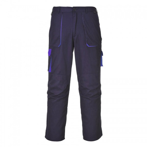 PORTWEST TX11 CONTRAST TROUSER NAVY