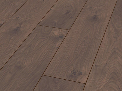 DYNAMIC PLUS PLANK SMOKED OAK LAMINATE FLOORING AC4  8mm x 193mm x 1380mm