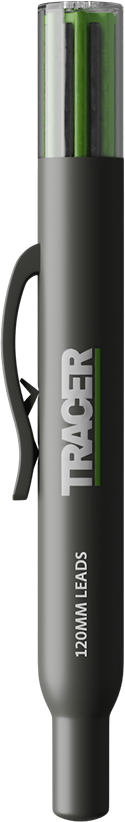 Tracer Replacement Lead Holster Six graphite Leads for the Deep Hole Construction Pencil