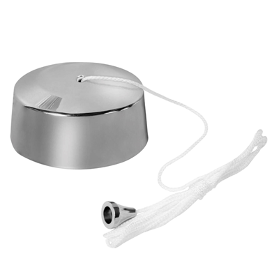 Ceiling Switch 10A 2 Way Pull Cord Chrome