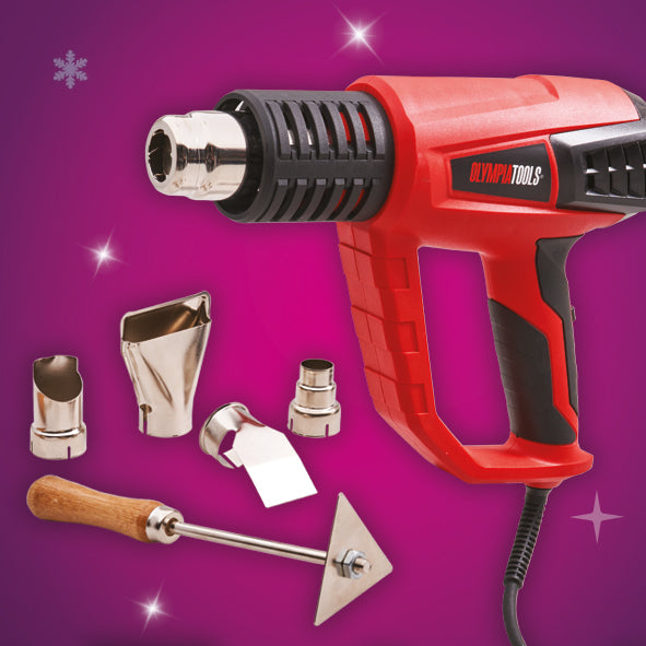 2000W Heat Gun With 5 Accessories