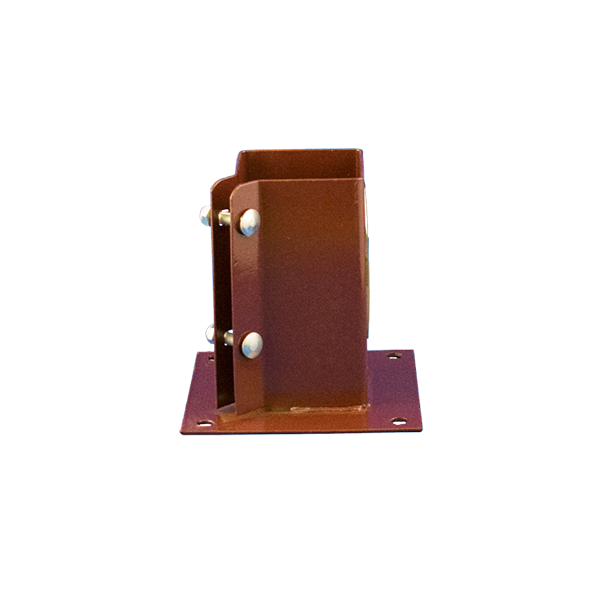 Rectangular Post Support Fence Post Supports – Homefit