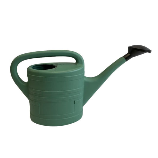 10L GREEN PLASTIC WATERING CAN