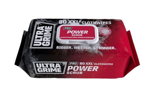 ULTRAGRIME XXL POWER SCRUB PRO CLOTH WIPES PK80