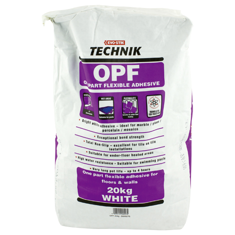 Technik OPF White Tile Adhesive 20kg