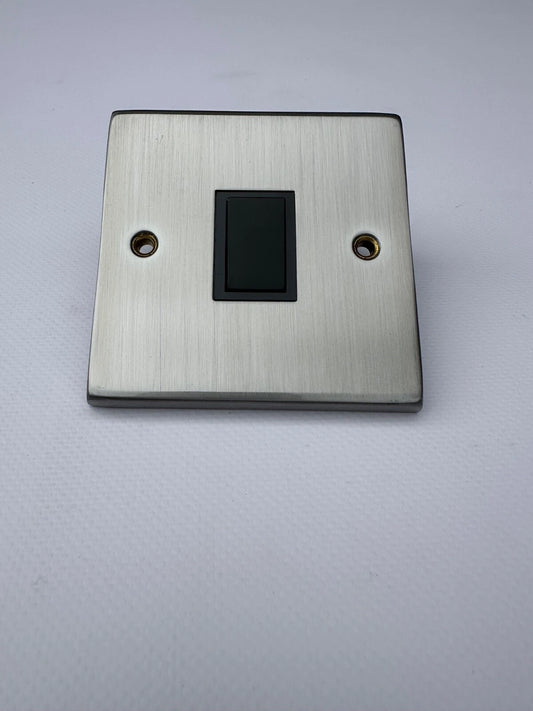 CED Satin Chrome ( Black Interior )10AX 1G 2-Way Switch