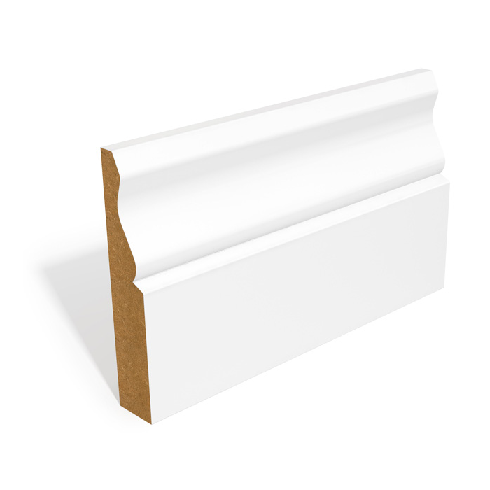 MDF White Primed Ogee Moulded Skirting & Architrave