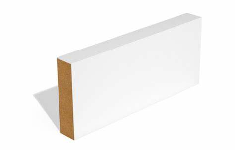 MDF White Primed Square Edge